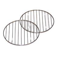 Cake Cooling Racks- Set of 2 Round 8 Inch Chrome Cooling Cake, Pastry or Cookie Racks