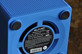 Auvio Portable Bluetooth 1.5 Watt Speaker-Blue N4