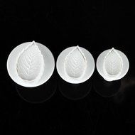 Cookie Cutter Flower Mini Xmas Rose Leaf Fondant Cake Cutter Plunger Paste Sugarcraft Decor Mold Tool 1set of... N4