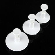 Cookie Cutter Flower Mini Xmas Rose Leaf Fondant Cake Cutter Plunger Paste Sugarcraft Decor Mold Tool 1set of... N6