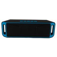 Hopestar Portable Wireless Speaker Bluetooth Built-in Mic FM Radio-Blue N2