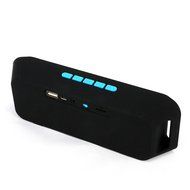 Hopestar Portable Wireless Speaker Bluetooth Built-in Mic FM Radio-Blue N4