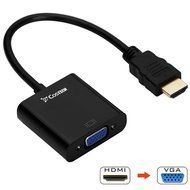 HDMI to VGA Output, Costech HD 1080p Gold-plated Active TV AV HDTV Video Cable Converter Adapter Plug and Play...