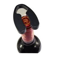Mayshion Wine Opener Foil Remover Sharp 4 Wheel Wine Foil Cutter with Magnets,Black