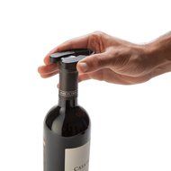 Mayshion Wine Opener Foil Remover Sharp 4 Wheel Wine Foil Cutter with Magnets,Black N3