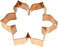 Old River Road Fleur de lis Shape Cookie Cutter, Copper N8