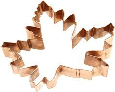 Old River Road Fleur de lis Shape Cookie Cutter, Copper N10