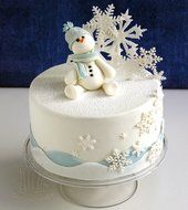 LIHAO Set of 3 Pieces Sugarcraft Fondant Snowflake Plunger Cutter Mold N6