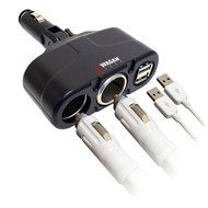 Wagan 4-Way 12V Automotive Socket Extender N7