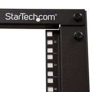 StarTech.com 25U Adjustable Depth Open Frame 4 Post Server Rack Cabinet with Casters/Levelers and Cable Management... N12
