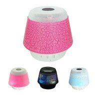 Colorful Bluetooth Speakers With Changing LED Lights, BOOMER VIVI Wireless Mini Hi-Fi Speaker With 3W Bass Portable...