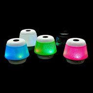 Colorful Bluetooth Speakers With Changing LED Lights, BOOMER VIVI Wireless Mini Hi-Fi Speaker With 3W Bass Portable... N3