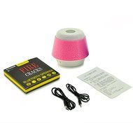 Colorful Bluetooth Speakers With Changing LED Lights, BOOMER VIVI Wireless Mini Hi-Fi Speaker With 3W Bass Portable... N5