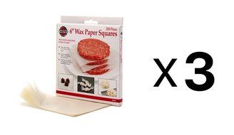 Norpro 3404 Square Wax Papers, 250-Piece N2