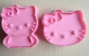 niceEshop(TM) 1Set Hello Kitty Cookie Cutter Cake Mould Mold-Pink