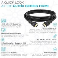 Mediabridge ULTRA Series HDMI Cable (25 Foot) - High-Speed Supports Ethernet, 3D and Audio Return [Newest Standard] N19