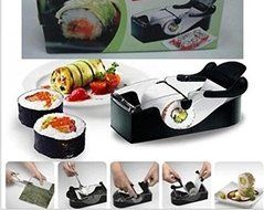 Drhob Plastic Sushi Roller/ Vegetable meat rolls Machine/ Kitchen Grape/Cabbage Leaf Rolling Tool/ DIY Roll Maker...