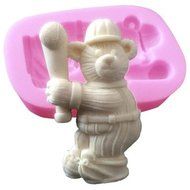 Party Supplies 3D Silicone Cake Decorating Mold Sport Baseball Bear Silicone Mold For Fondant Chocolate Soap Arts...