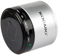 KOCASO [Mini Portable] Travel Bluetooth Wireless Hands Free Desk Office [Loud Speaker] W/ [Heavy Bass], Rechargeable... N2