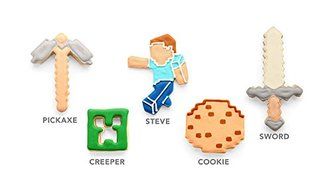 Minecraft Cookie Cutter Set N2