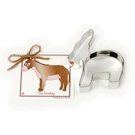 Donkey Cookie and Fondant Cutter - Ann Clark - 4.9 Inches - US Tin Plated Steel