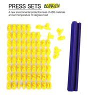 BLINKEEN&reg; Letter Number Cookie Stamp for Cookie Decorations N2