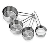 Kitchen MissionTM Stainless Steel Mixing Bowls 1.5,3,4, and 5 quart. Plus Measuring Cup and Spoon Sets, Set of 6 N2
