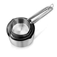 Kitchen MissionTM Stainless Steel Mixing Bowls 1.5,3,4, and 5 quart. Plus Measuring Cup and Spoon Sets, Set of 6 N3