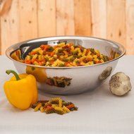 Kitchen MissionTM Stainless Steel Mixing Bowls 1.5,3,4, and 5 quart. Plus Measuring Cup and Spoon Sets, Set of 6 N4