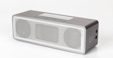 NIER iRock Mini Portable Wireless Bluetooth Speaker With Aluminum Housing, 7.5W2 Total 15W, Powerful Sound(Grey) N5