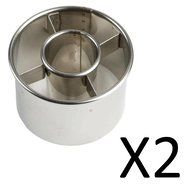 Ateco 2-1/2-Inch Stainless Steel Doughnut Cutter