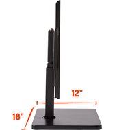 ECHOGEAR Universal TV Swivel Base for 32" to 60" TVs up to 60 lbs - 75&ordm; of Swivel and 4" of Height Adjust - Improves... N5