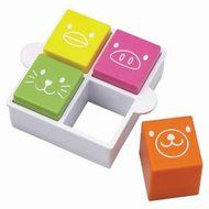 Torune Bento Sandwich Cutter Mold, Animal Face N4