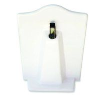 Place Tile Designs Dry-erase Ceramic Fleur de Lis MessageTile Message Board