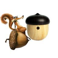 Imitation Wooden Speakerphone Sound Mini Portable Wireless Bass Small Nut Shape Bluetooth Speaker For iPhone Or... N3