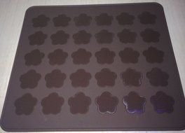 1 X Sakura Flower Macaron Macaroon NonStick Silicone Mat Chocolate Cake Cookie Muffin Mould Baking Sheet silicone...