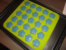 1 X Sakura Flower Macaron Macaroon NonStick Silicone Mat Chocolate Cake Cookie Muffin Mould Baking Sheet silicone... N2