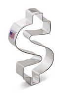 Ann Clark Dollar Sign Cookie Cutter - 5 Inches - Tin Plated Steel