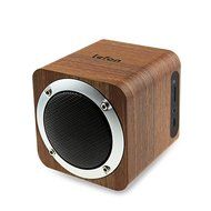 LEFON Wood Bluetooth 4.0 Wireless Speaker with FM Radio 1800mAh Rechargable Battery Support AUX TF Card MP3 Player...