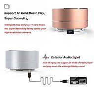 OWIKAR&reg; Mini Portable Wireless Bluetooth Speaker LED Light Stereo Metal Super Bass Handfree Speakerphone Built-in... N5