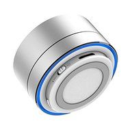OWIKAR&reg; Mini Portable Wireless Bluetooth Speaker LED Light Stereo Metal Super Bass Handfree Speakerphone Built-in... N11