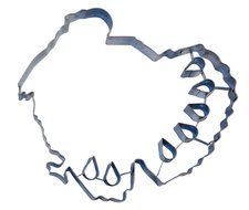 R &amp; M International - 7 Inch Large, Cookie Cutter Thanksgiving Turkey Stainless Steel Cut-Out. N3