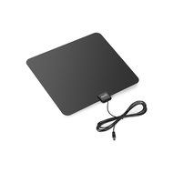 ViewTV Flat HD Digital Indoor Amplified TV Antenna - 50 Miles Range - Detachable Amplifier Signal Booster - 12ft... N18