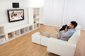 ViewTV Flat HD Digital Indoor Amplified TV Antenna - 50 Miles Range - Detachable Amplifier Signal Booster - 12ft... N20