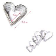 HeroNeo&reg; 20pc Stainless Star Heart Flower Cookie Fruit Cutter Sporting Shape Biscuit Mold N8