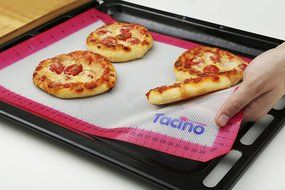 Baking Mat Set (2 Pack), Non- Stick Silicone Baking Mat, Premium Half Sheet Baking Mat with Measurements N3