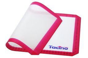 Baking Mat Set (2 Pack), Non- Stick Silicone Baking Mat, Premium Half Sheet Baking Mat with Measurements N4