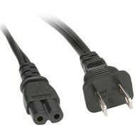 2 Prong Printer Power Cord/Printer Power Cable for Canon PIXMA MP160 And Many Different Other Model Canon HP,Lexmark...