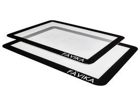 Silicone Baking Mat Set (x2) (11" x 15" Half Sheet) Premium 100% Non-Stick Baking Mat - Professional Grade Silicone... N3