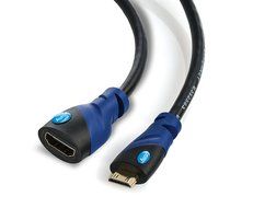 Aurum Ultra Series High Speed HDMI Extension Cable Male - Female with Ethernet - Supports 3D &amp; Audio Return Channel... N5